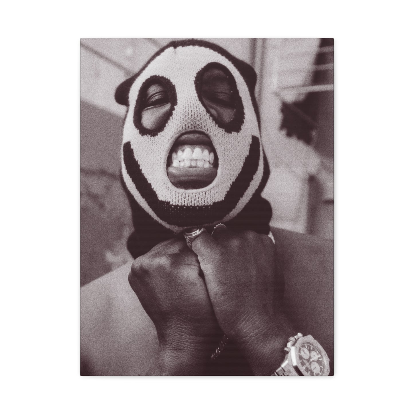 Vigilante Mask Matte Canvas